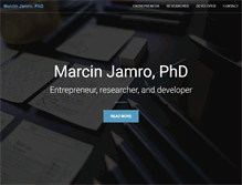 Tablet Screenshot of jamro.biz
